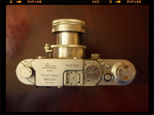 Leica IIIf vista superior