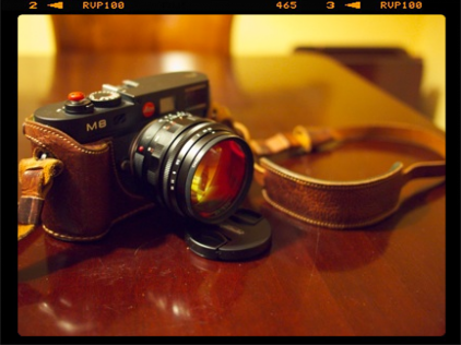 Cámara Leica M8 con Nokton 50